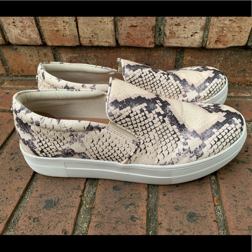 Steve Madden Snakeskin Gills
